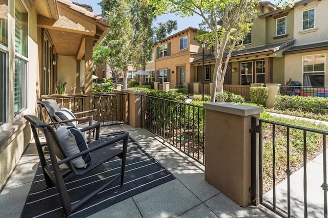 10667 Golden Willow Unit 152, San Diego, CA 92130 - balcony with a residential view