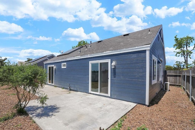 3939 Magnolia Rd, Oceanside, CA 92058 - rear view of house with a patio area and a fenced backyard