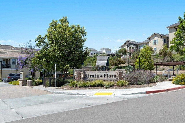 1925 Avenida Senecio Unit 2, Chula Vista, CA 91913 - community sign featuring a residential view