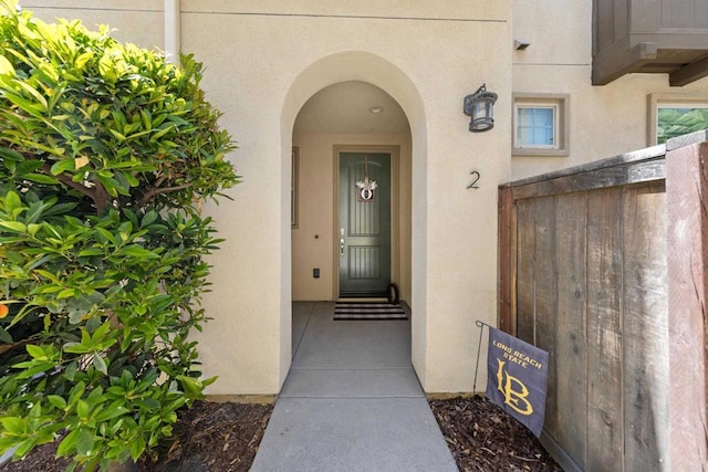 1925 Avenida Senecio Unit 2, Chula Vista, CA 91913 - view of exterior entry with stucco siding