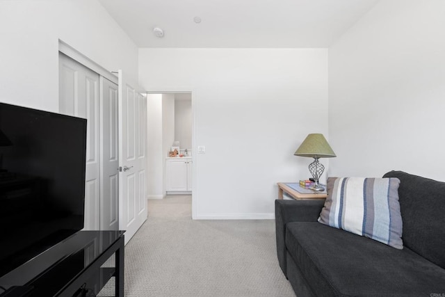 1925 Avenida Senecio Unit 2, Chula Vista, CA 91913 - living area with light colored carpet and baseboards