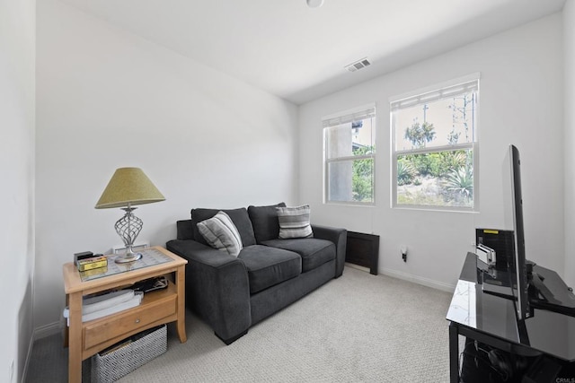 1925 Avenida Senecio Unit 2, Chula Vista, CA 91913 - carpeted living room featuring baseboards