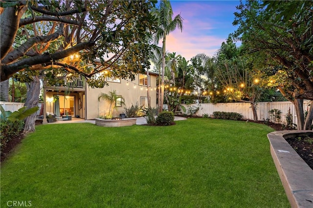 507 Corte Del Oro, San Clemente, CA 92673 - view of yard at dusk