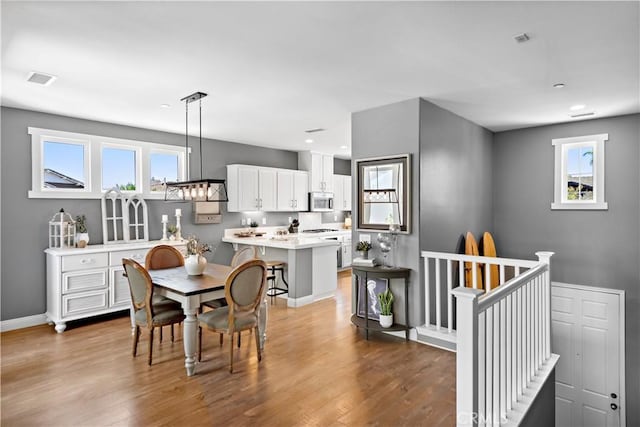 507 Corte Del Oro, San Clemente, CA 92673 - dining room with wood finished floors, recessed lighting, and plenty of natural light