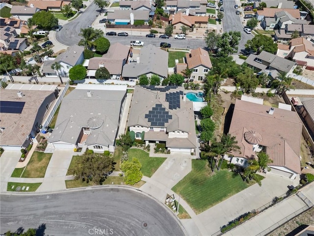 6411 Puma Pl, Rancho Cucamonga, CA 91737 - aerial overview of property's location with nearby suburban area and a pool