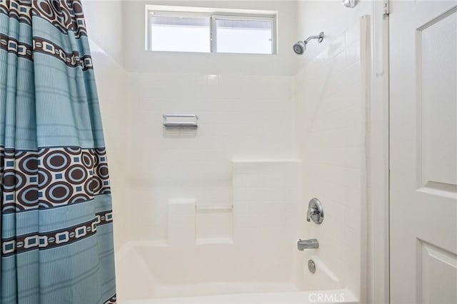6411 Puma Pl, Rancho Cucamonga, CA 91737 - bathroom featuring shower / bath combination with curtain
