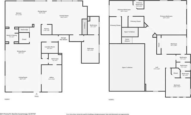 6411 Puma Pl, Rancho Cucamonga, CA 91737 - view of home floor plan