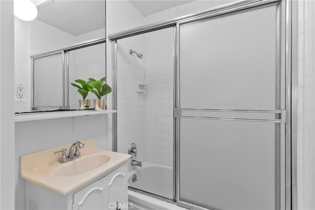 12319 Aneta St, Culver City, CA 90230 - bathroom featuring vanity and enclosed tub / shower combo