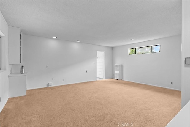 12319 Aneta St, Culver City, CA 90230 - unfurnished room with light colored carpet and recessed lighting