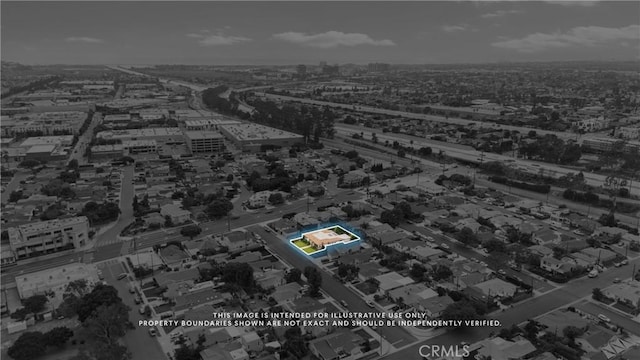 12319 Aneta St, Culver City, CA 90230 - aerial view of property's location with property parcel outlined