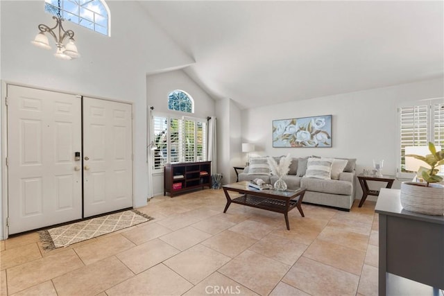 20241 Edmund Rd, Riverside, CA 92508 - foyer featuring high vaulted ceiling