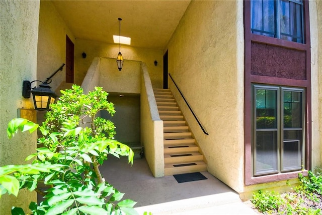 535 W Duarte Rd Unit 14, Arcadia, CA 91007 - doorway to property with stucco siding