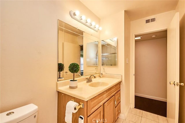 535 W Duarte Rd Unit 14, Arcadia, CA 91007 - bathroom featuring vanity and tile patterned flooring