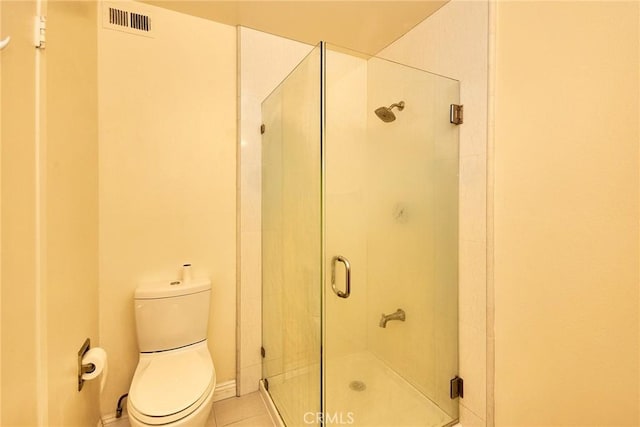 535 W Duarte Rd Unit 14, Arcadia, CA 91007 - bathroom featuring a stall shower and tile patterned flooring
