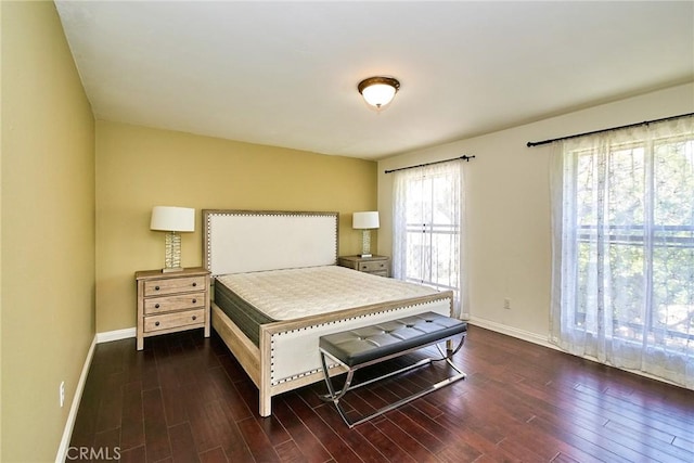 535 W Duarte Rd Unit 14, Arcadia, CA 91007 - bedroom featuring dark wood-type flooring and baseboards