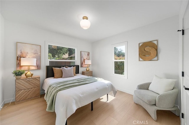 1951 Wagner St, Pasadena, CA 91107 - bedroom featuring light wood-type flooring and baseboards