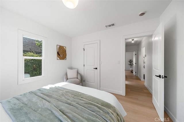 1951 Wagner St, Pasadena, CA 91107 - bedroom with light wood-style flooring and baseboards