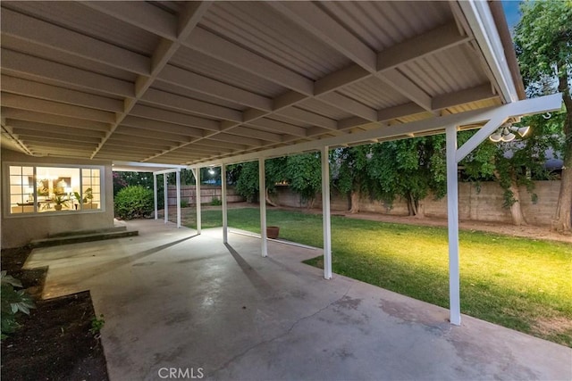 6330 N Wilson Ave, Fresno, CA 93704 - fenced backyard featuring a patio