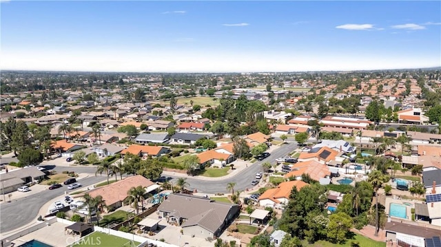 9211 Regency Way, Rancho Cucamonga, CA 91701 - aerial overview of property's location with nearby suburban area