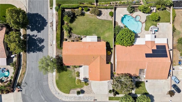 9211 Regency Way, Rancho Cucamonga, CA 91701 - aerial view of a pool