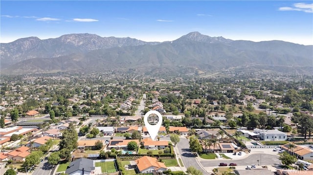 9211 Regency Way, Rancho Cucamonga, CA 91701 - aerial perspective of suburban area with mountains