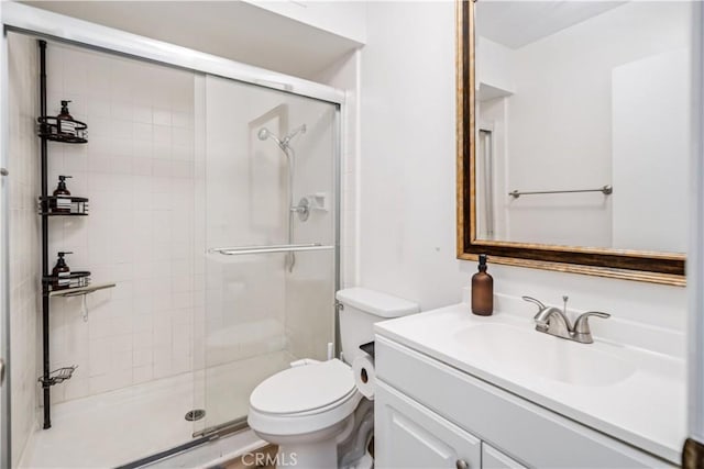 43657 21st St W, Lancaster, CA 93536 - full bathroom featuring a stall shower and vanity