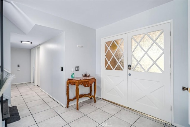 43657 21st St W, Lancaster, CA 93536 - entryway featuring light tile patterned flooring