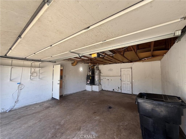 15569 Athol St, Fontana, CA 92335 - garage with a garage door opener and heating unit