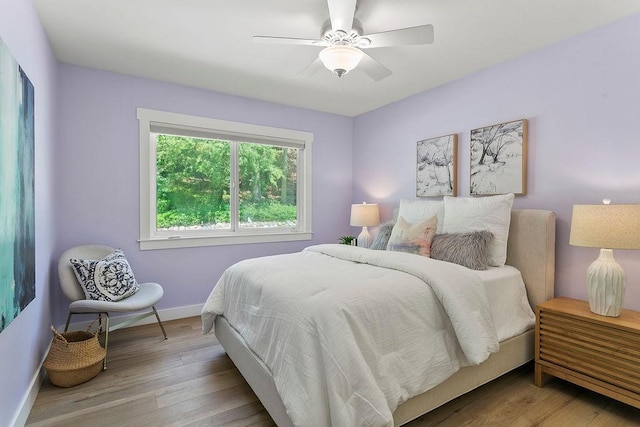 245 S Via Montanera, Anaheim Hills, CA 92807 - bedroom featuring wood finished floors and ceiling fan