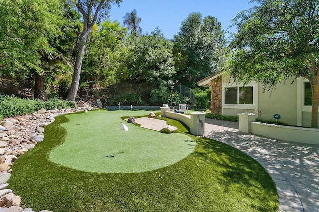 245 S Via Montanera, Anaheim Hills, CA 92807 - view of community with a putting green