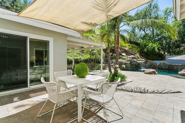 245 S Via Montanera, Anaheim Hills, CA 92807 - view of patio with outdoor dining space