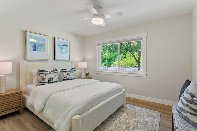 245 S Via Montanera, Anaheim Hills, CA 92807 - bedroom featuring wood finished floors and ceiling fan