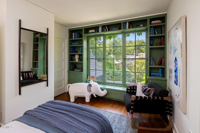 1241 S Oak Knoll Ave, Pasadena, CA 91106 - bedroom with dark wood-style floors