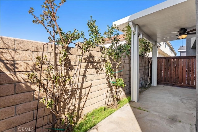 11521 Double Eagle Dr, Whittier, CA 90604 - view of home's exterior featuring ceiling fan and a patio area