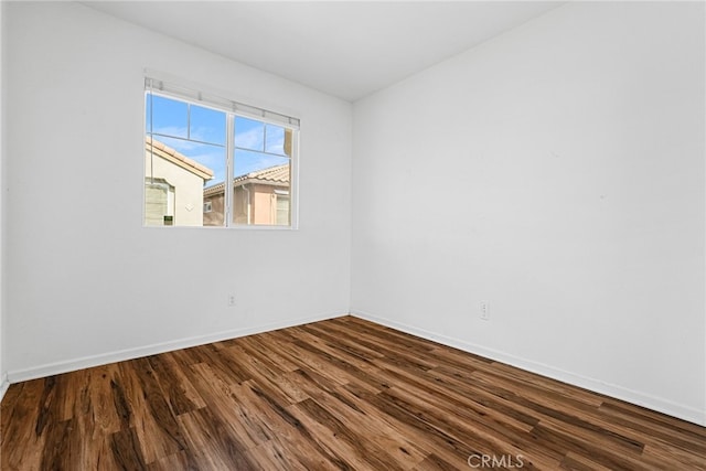 7600 N Courage Way, Van Nuys, CA 91405 - spare room with wood finished floors and baseboards