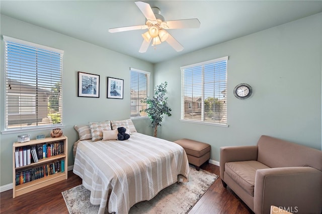 81 Mercantile Way, Ladera Ranch, CA 92694 - bedroom with wood finished floors and a ceiling fan