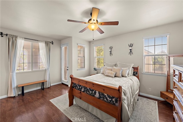 81 Mercantile Way, Ladera Ranch, CA 92694 - bedroom with dark wood-style flooring and ceiling fan