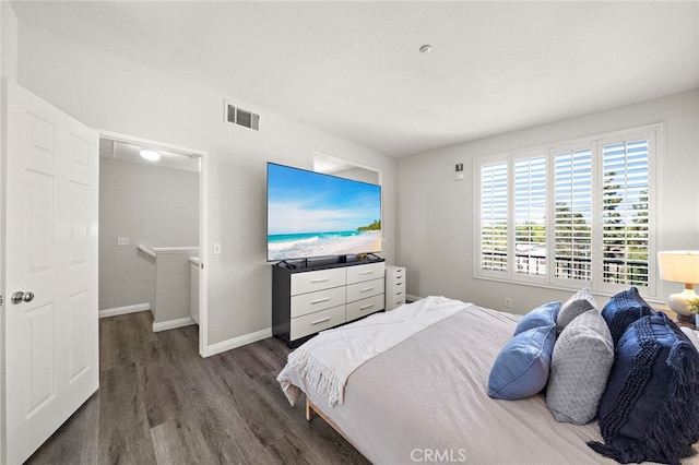 811 Larkridge, Irvine, CA 92618 - bedroom featuring dark wood-type flooring and baseboards