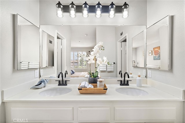 811 Larkridge, Irvine, CA 92618 - bathroom with double vanity and ensuite bathroom