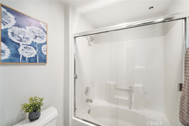 811 Larkridge, Irvine, CA 92618 - bathroom featuring bath / shower combo with glass door and toilet