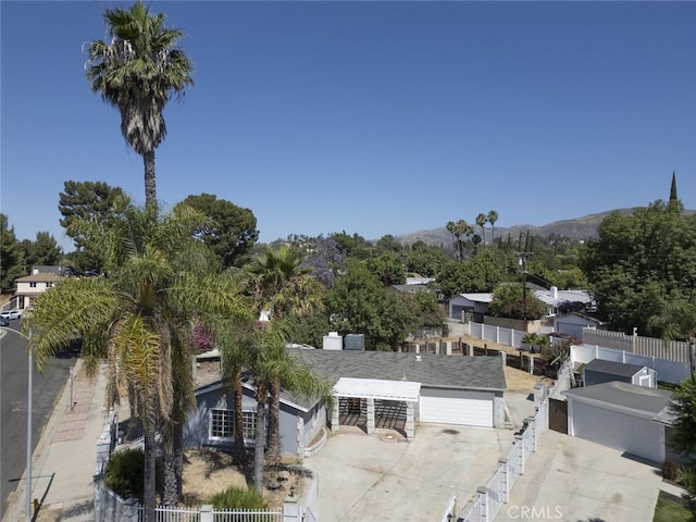 17256 Kalisher St, Granada Hills, CA 91344 - view of subject property featuring a mountain backdrop