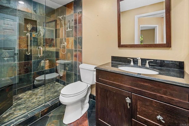 5983 Gaines St, San Diego, CA 92110 - full bath featuring vanity and a stall shower