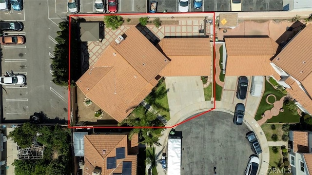 15521 Sandra Ln, Sylmar, CA 91342 - aerial overview of property's location featuring property parcel outlined