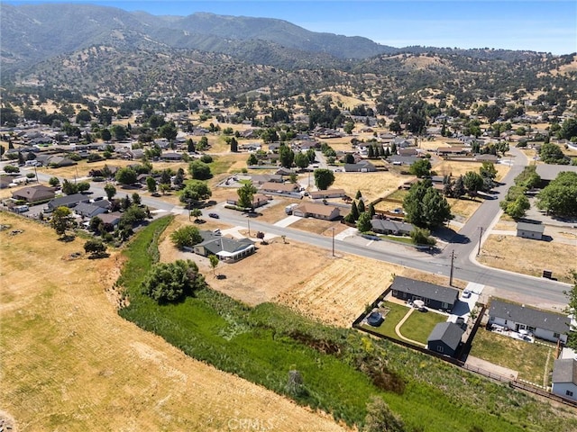 28201 Stallion Springs Dr, Tehachapi, CA 93561 - aerial view of residential area with a mountain backdrop
