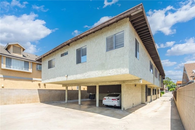 1524 Acacia Unit 5, Alhambra, CA 91801 - back of house featuring stucco siding