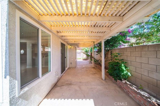 15965 Peach Tree Ln, Fontana, CA 92337 - fenced backyard with a patio area