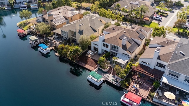 22627 Lakeside Ln, Lake Forest, CA 92630 - aerial perspective of suburban area with a large body of water