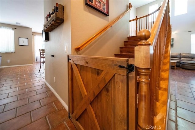 42365 Westar Ct, Murrieta, CA 92562 - stairway featuring baseboards