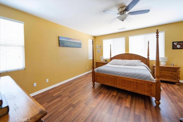 42365 Westar Ct, Murrieta, CA 92562 - bedroom featuring wood finished floors and a ceiling fan