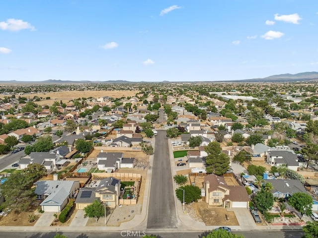 2134 Moonlight Ct, Palmdale, CA 93550 - aerial view of residential area with a mountain backdrop